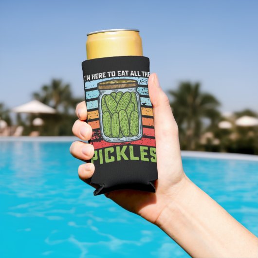 Ik ben hier om alle augurken  te eten (Insitu Zwembad)