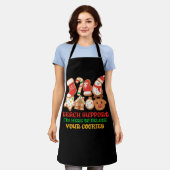 Ik ben hier om uw cookies te verwijderen Grappige  Schort (Gedragen)