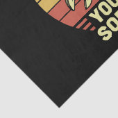 Ik ben hier omdat je iets  hebt gebroken tissuepapier (Detail)