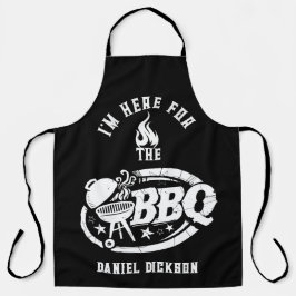 Ik ben hier voor de BBQ Schort