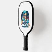 Ik ben hier voor de Boos. Pickleball Paddle (Links)