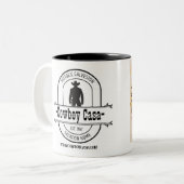 Ik ben hier voor de Cowboys Mok (Voorkant links)