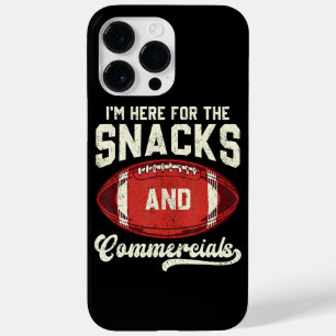 Ik Ben Hier Voor De Hapjes En De Reclames American Case-Mate iPhone 14 Pro Max Hoesje
