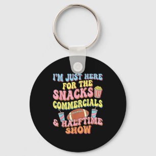 Ik ben hier voor de reclamespotjes voor snacks tij sleutelhanger