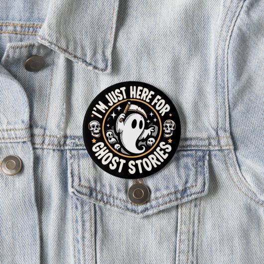 Ik ben hier voor Ghost Stories Button (In situ)