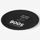 Ik ben hier voor het gepersonaliseerde Bord van he (Gekanteld)