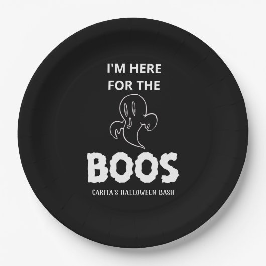 Ik ben hier voor het gepersonaliseerde Bord van he (Voorkant)