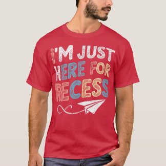 Ik ben hier voor reces 1 t-shirt