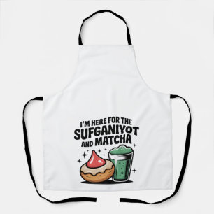 Ik ben hier voor Sufganiyot en Matcha Chanoeka Joo Schort
