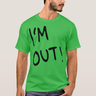 Ik ben hier weg t-shirt