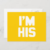 IK BEN HIJ BRIEFKAART (Voorkant / Achterkant)