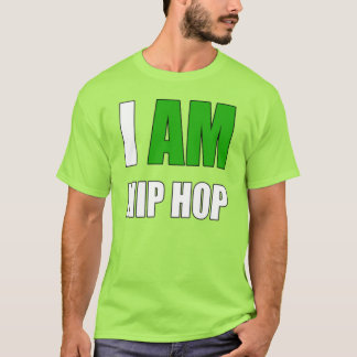 "IK BEN HIP HOP" GROENE LETTER TOP