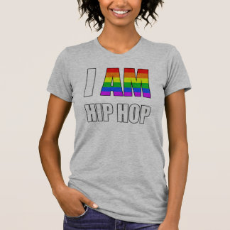 "IK BEN HIP HOP" REGENBOOG LETTER TOP