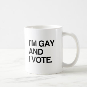 IK BEN HOMO EN IK STEM.png Koffiemok
