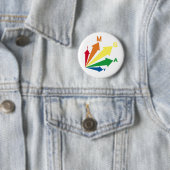 ik ben homo ronde button 5,7 cm (In situ)