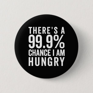 Ik ben Hongaarse grappige citaat Ronde Button 5,7 Cm