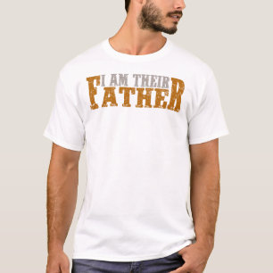 Ik ben hun vader Grappige Vaderdag cadeau ideeën T-shirt