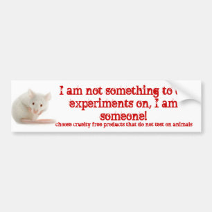 Ik ben iemand! bumpersticker