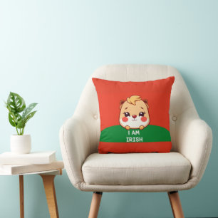 Ik ben Iers schattig dier Kussen