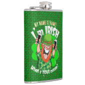 Ik ben Iers, wat is jouw excuus? Heupfles (Rechts)