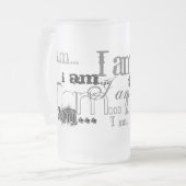 Ik ben...ik ben matglas bierpul (Voorkant links)