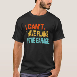 Ik ben in de garage.. een grappige reparatie van m t-shirt