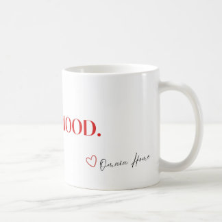 Ik ben in een Mood Mok | Grappige Minimalistische 