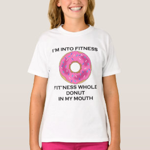 Ik ben in Fitness Donut T-shirt