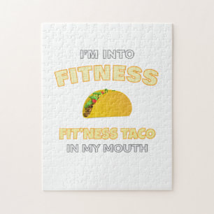 Ik ben in fitness, Fitness Taco in mijn mondwerkou Legpuzzel