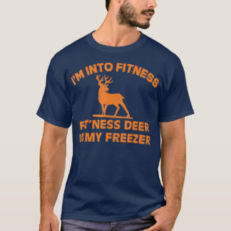 Ik ben in fitness, geschikt voor Ness Deer in mijn T-shirt