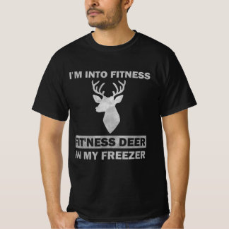 Ik ben in fitness, net als ik in mijn vriesgeld. t-shirt