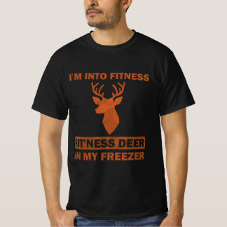 Ik ben in fitness, net als ik in mijn vriesgeld. t-shirt