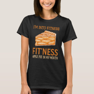 Ik ben in fitnessruimte... Ness Apple Pie in m T-shirt