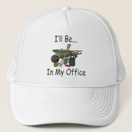 Ik ben in mijn Kantoor [tuin] Trucker Pet