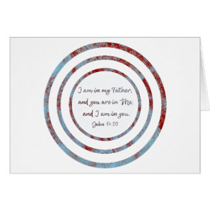 Ik ben in mijn vader Johannes 14:20