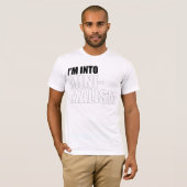 Ik ben in minimalisme t-shirt (Voorkant volledig)