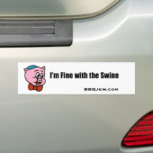 Ik ben in orde met de Bumpersticker. Bumpersticker (Op auto)