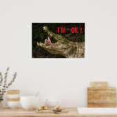 Ik ben in orde. poster (Keuken)