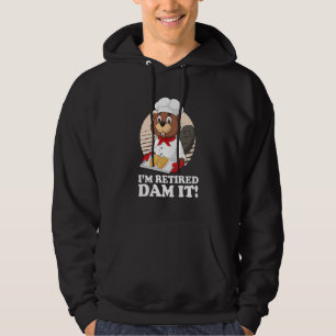 Ik ben in ruste Dam Het Beaver Baker Bakkerij Reti Hoodie