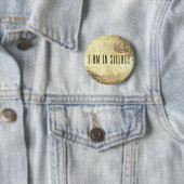 Ik ben in Silence Meditation Button voor Retreat (In situ)