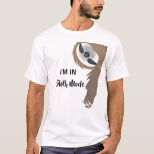 Ik ben in Sloth Mode Hanging lui's slaapzool T-shirt