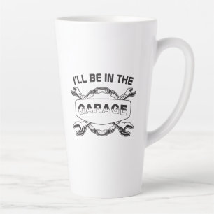 Ik ben in The Garage, monteur en autoliefhebber Latte Mok