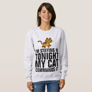 IK BEN IN TONIGHT MIJN KAT BEVELT IT T-shirts