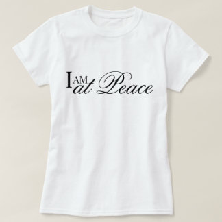 Ik ben in vrede bevestiging metta gebed T-Shirt
