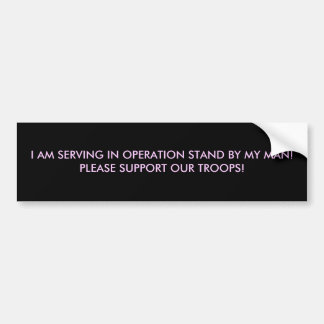 IK BEN IN WERKINGSSTAND TEGEN... - Gepersonaliseer Bumpersticker