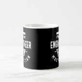 Ik ben ingenieur, geen Magicus Koffiemok (Center)