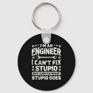Ik ben ingenieur, ik kan een stijlfiguur niet repa sleutelhanger