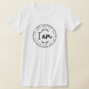 Ik ben Inspirerend Christelijk T-shirt