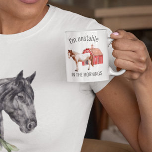 Ik ben instabiel in de schimmels van de Mornings. Koffiemok