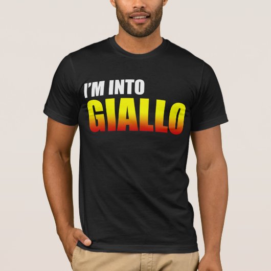Ik ben Into Giallo T-shirt (Voorkant)